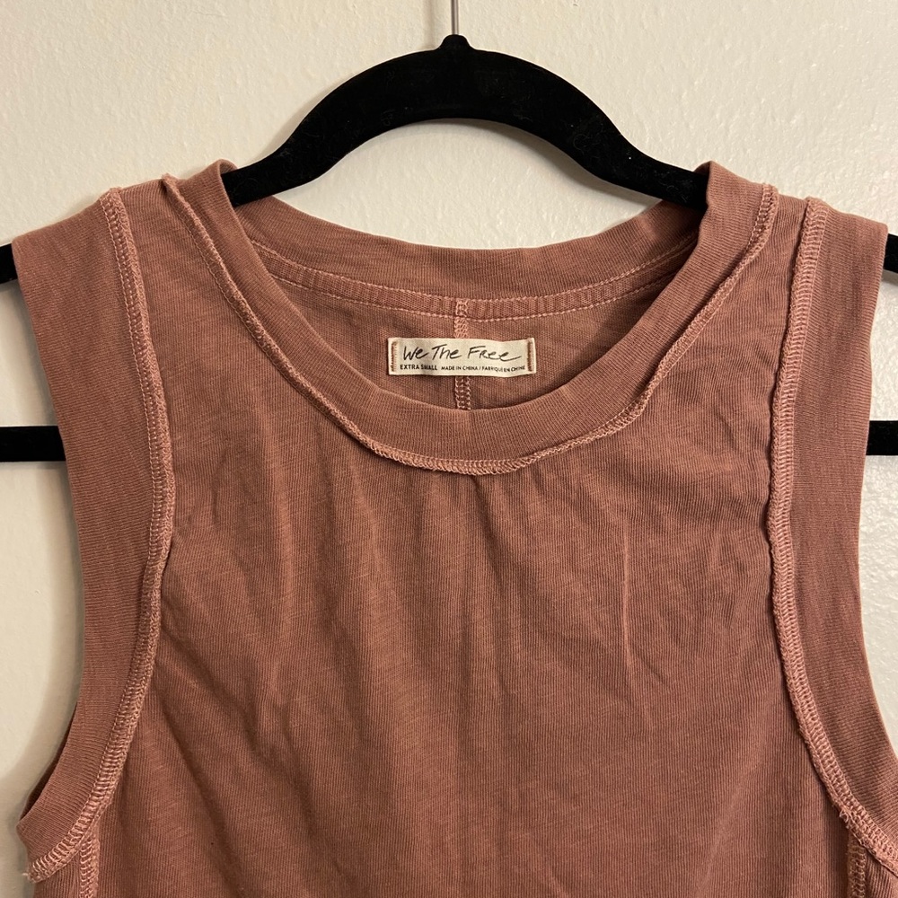 FREE PEOPLE LIGHT PINK SHIRT!